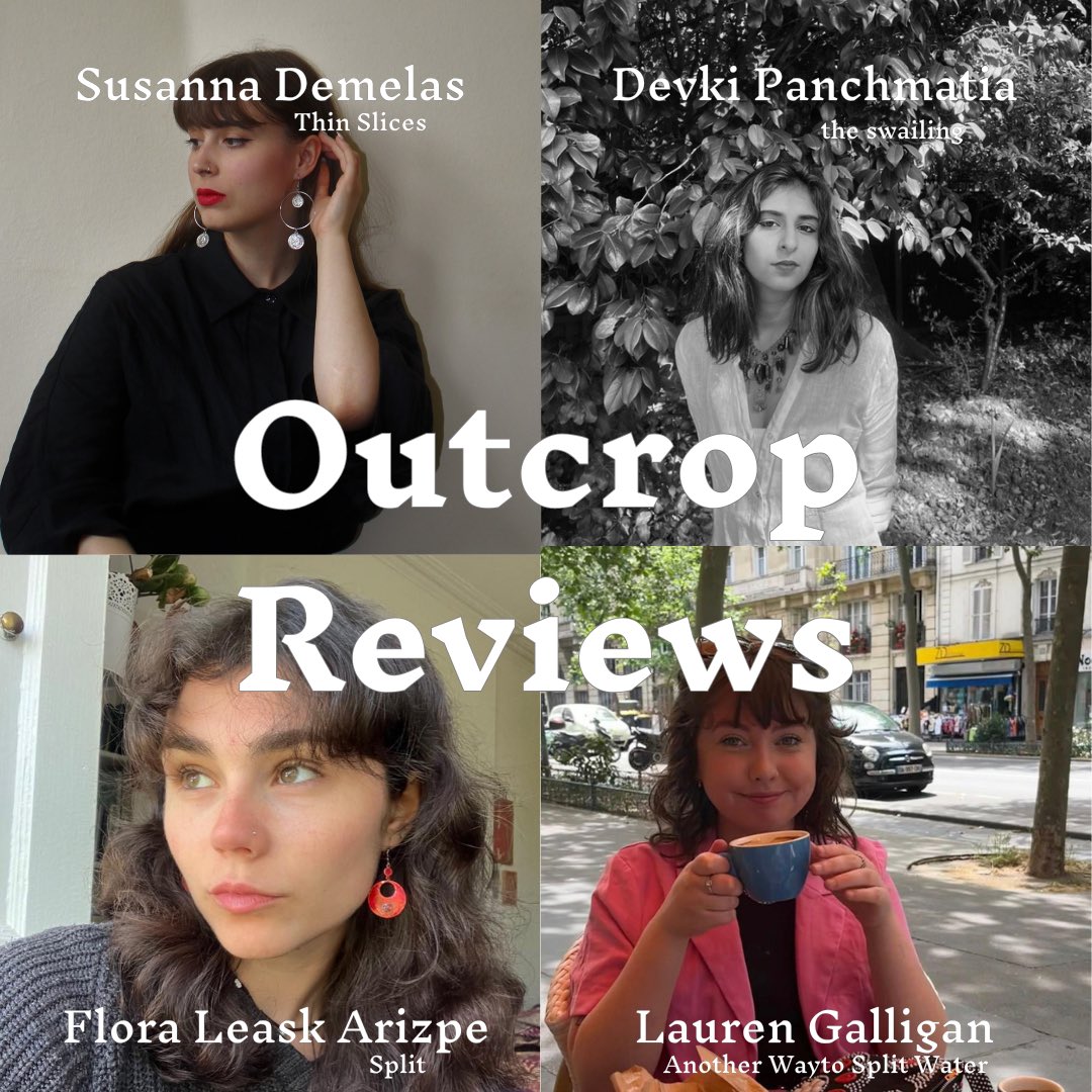 Outcrop issue 2 has a brand new section - Outcrop Reviews! With thanks to all of our reviewers, and to the wonderful poets who put their work into the world! Outcrop issue 2 will be launched @tweetwronger on July 7th at 19:00! #poetry #launch #outcroppoetry #newpoetry