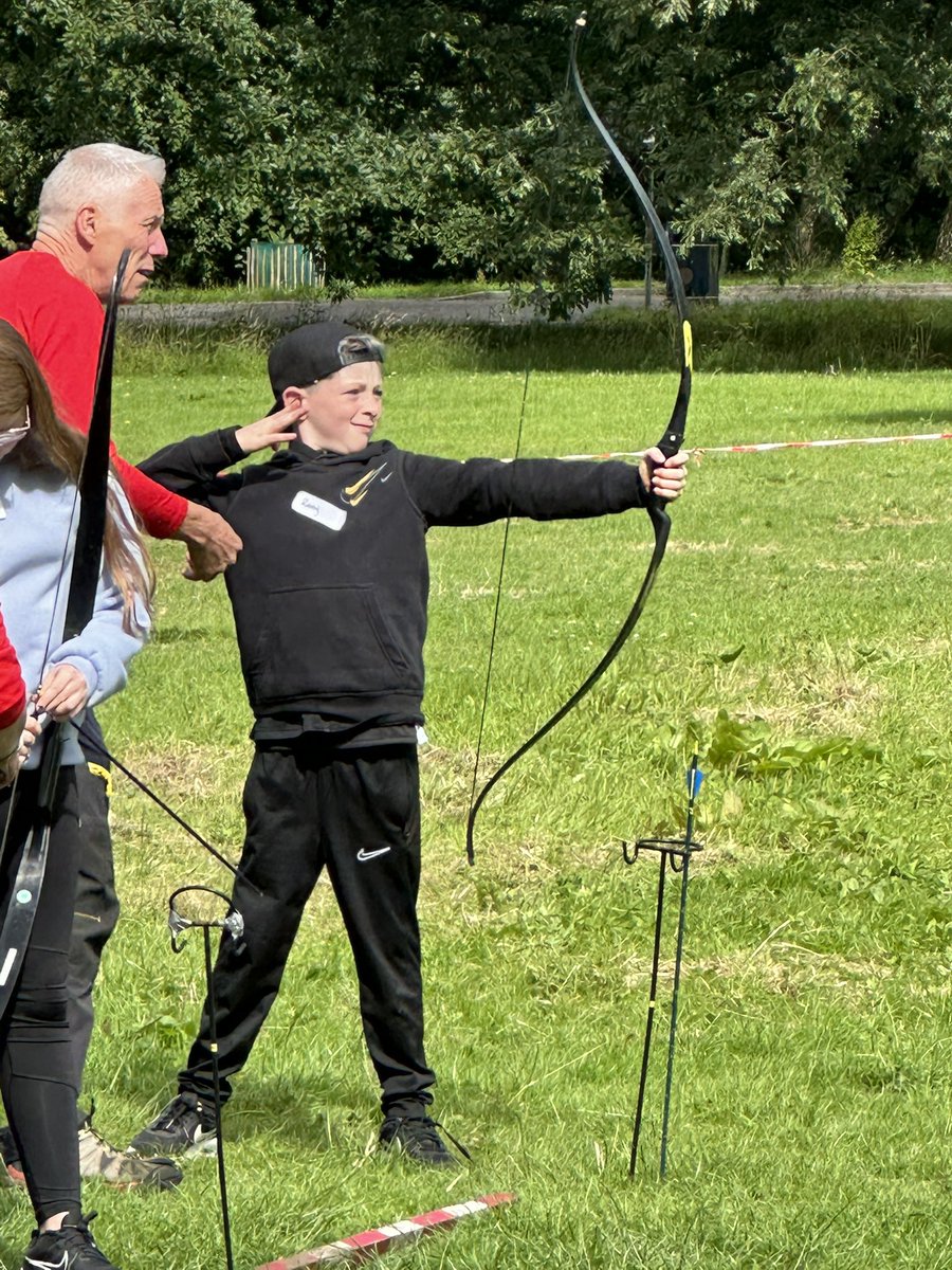CbitLauren's tweet photo. Archery, climbing walls and bushcraft skill are all on the itinerary today 
@cbituk https://t.co/rE2Z2vo8IO