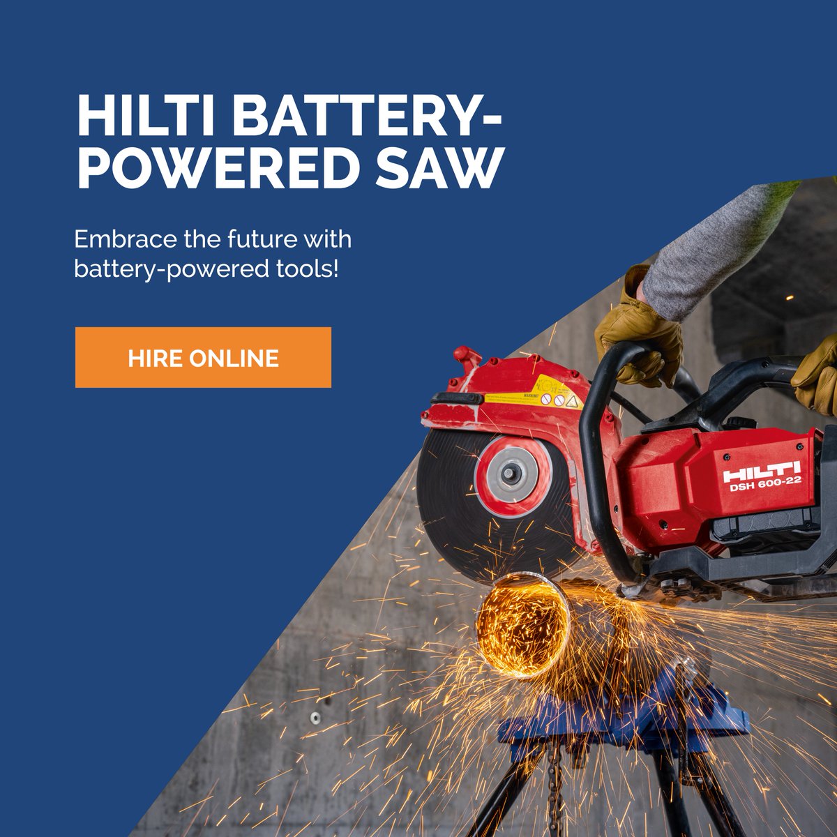 Taking on renovation jobs around the house this summer? ☀️🏠

We've got just the thing 🪚

The Hilti Battery-Powered Saw is a monster of a machine, with less downtime, minimal fuss and top-notch efficiency. Hire online today!

mileshire.co.uk/shop/