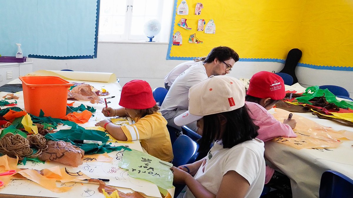 StJuliansLisbon's tweet image. We are embracing the summer vibes at #StJuliansLisbon this July!
It&apos;s Summer School month, where learning meets loads of fun activities.
We are happy to see the children enjoying the warmth of the sun on our campus.
#TheJoyOfLearning