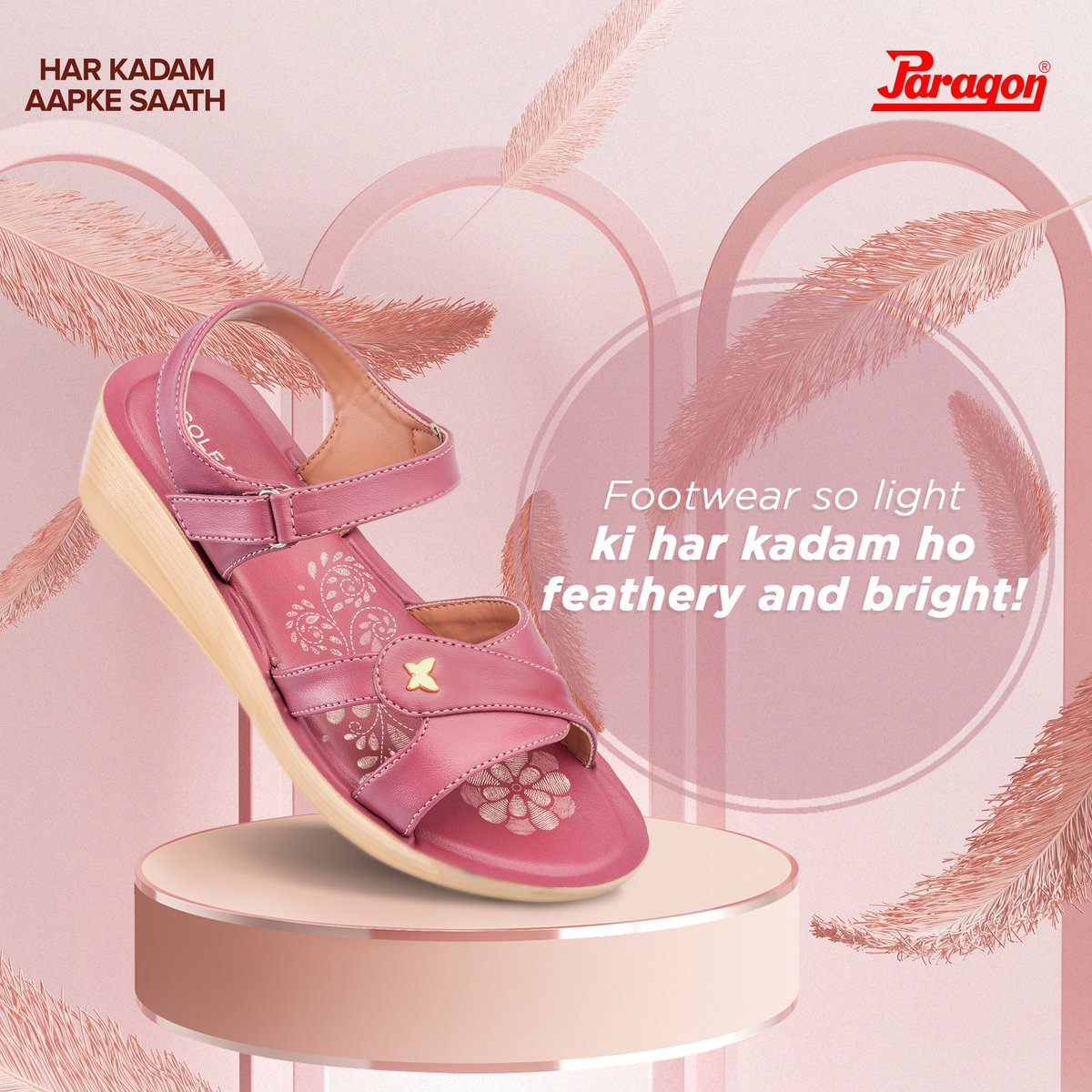 paragonfootwear's tweet photo. Check out Paragon Footwear’s collection that will keep your feet happy and light all day .
#ParagonFootwear #StepUpWithParagon
#ComfortableFeetHappySoul #HarKadamAapkeSaath
#WalkWithParagon #ParagonComfort #QualityFootwear #ComfortisKey #ParagonStyle #IndianFootwearBrand https://t.co/kmzjVkLptc