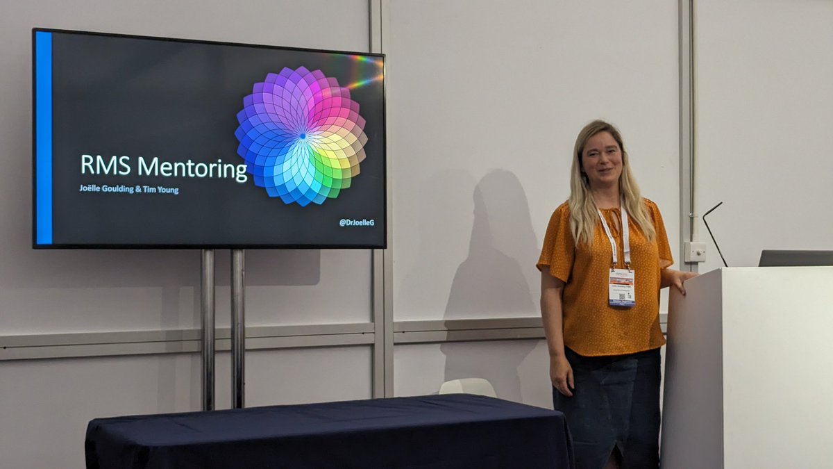 sossick's tweet photo. @DrJoelleG launching the @RoyalMicroSoc #mentoring scheme @mmc_series https://t.co/2iAoVbPr0e