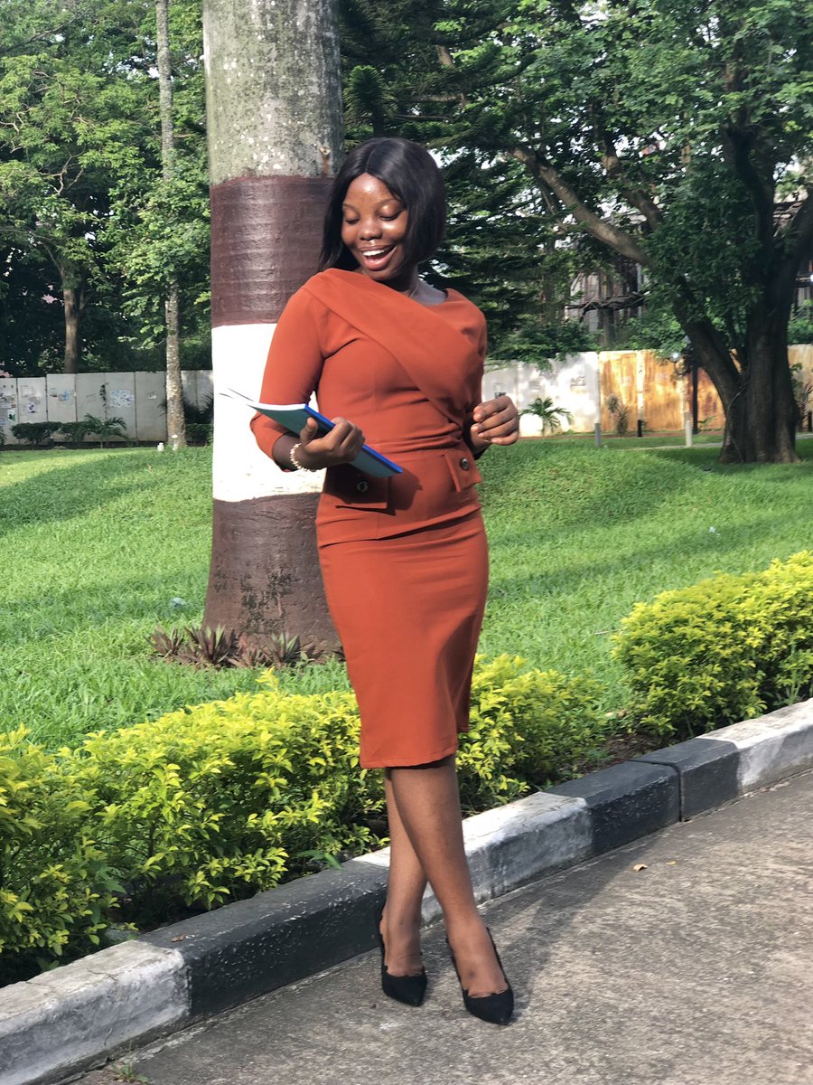 FavourPraise_'s tweet photo. “In partial fulfillment of the requirement for the award….” bla bla bla😌

B.A ENGLISH signed, sealed and what’s not to be proud of?😍

An actual intelligent, gorgeous, graduate!👩🏽‍🎓 https://t.co/RFe2nOdMN8