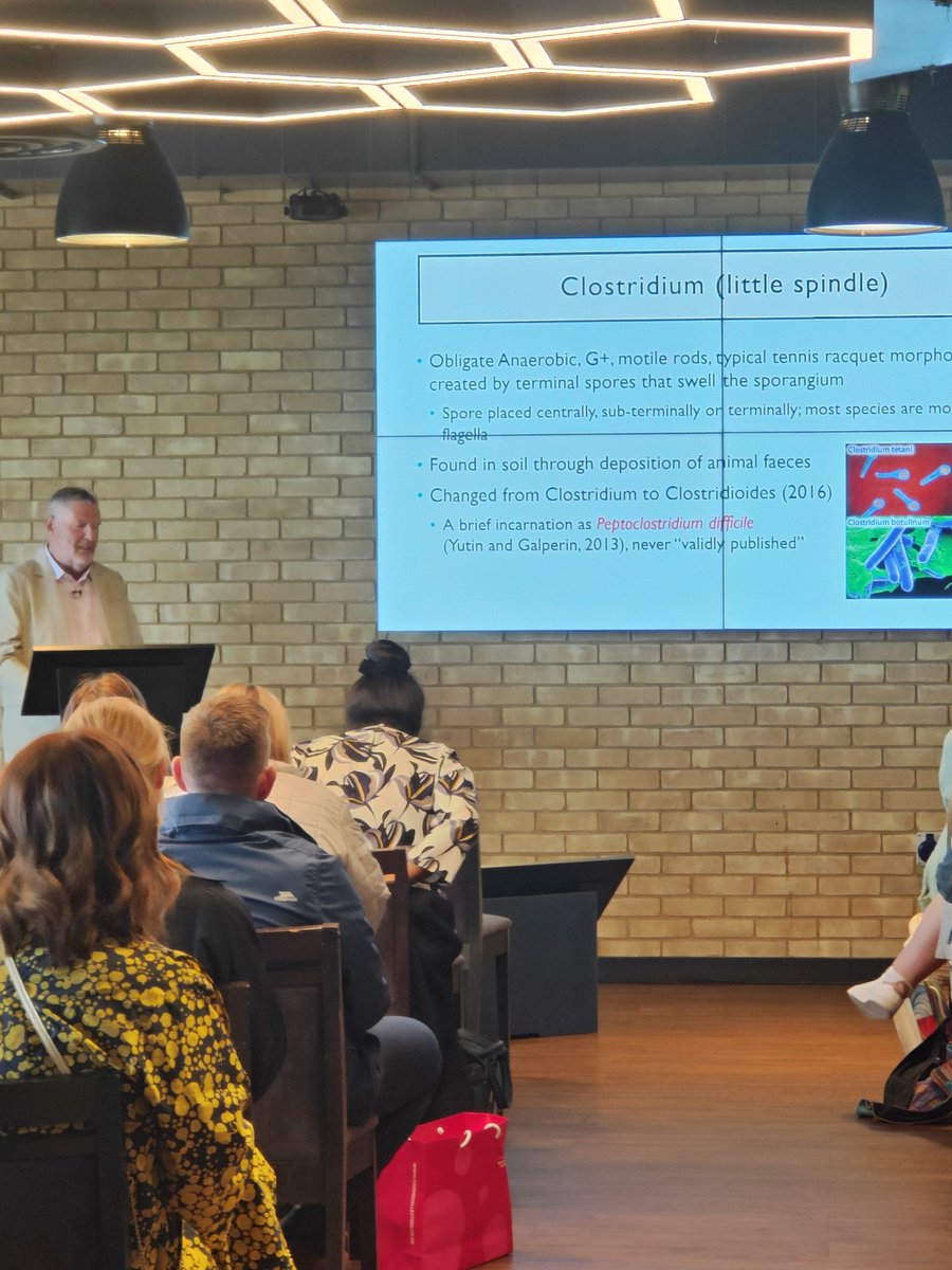 KirstyLouMorgan's tweet photo. @emrsa15 talking all things #CDiff next on the @ipswestmidlands conference #EvolveEngageExcel https://t.co/meZKahegk1