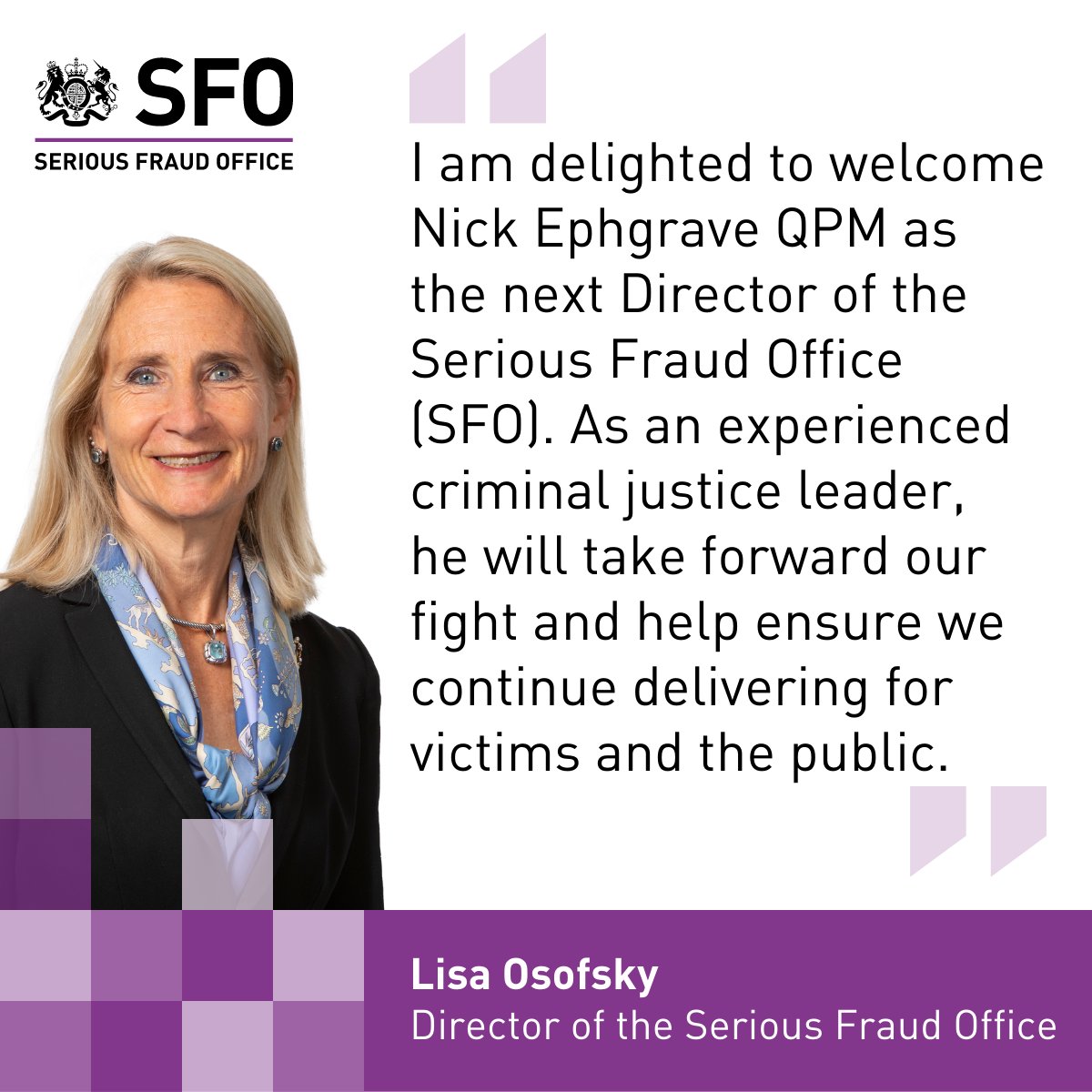 Serious Fraud Office (SFO) (@uksfo) on Twitter photo 
