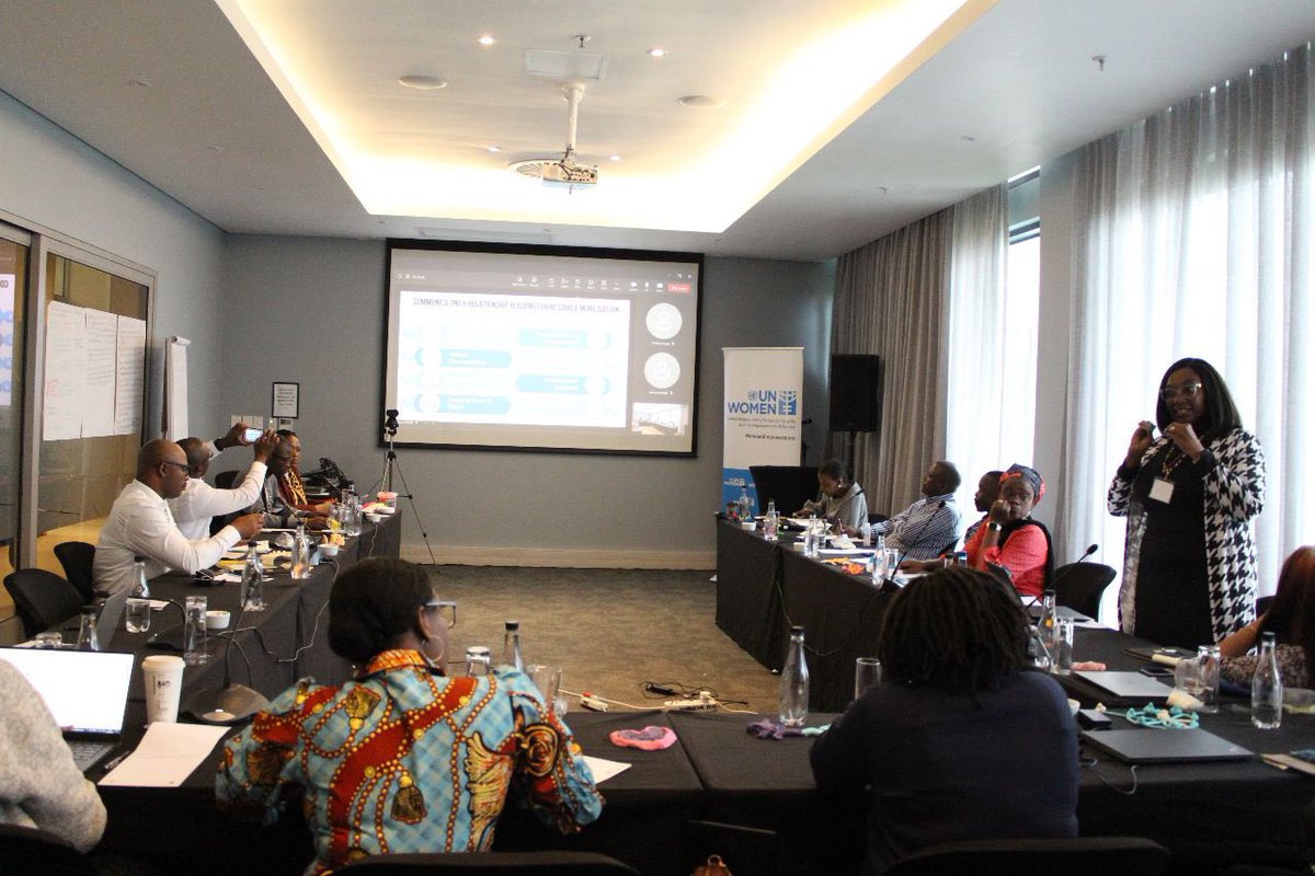 ZKavuma's tweet photo. "Prioritize for excellence, focus, learn from each other, and collaborate." This is the message coming out of the @unwomenafrica East &amp; Southern Africa Regional Deputy Representatives' retreat on day 2 of the week-long gathering in Durban, South Africa @unwomenSA. https://t.co/qt5eegDYNb