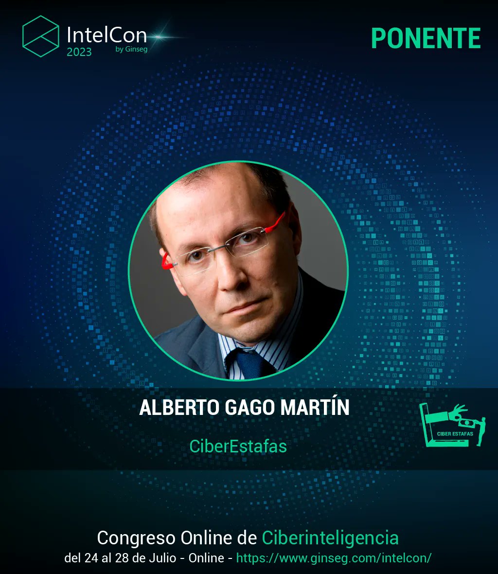 gIntelSeg's tweet image. En #Intelcon2023 contaremos con @InLineSistemas, donde nos hablará de las #Ciberestafas con casos reales del día a día, y en la que mostrará los TTPs de los delincuentes más habituales.

👉  ginseg.com/intelcon/ponen…

¡¡No os perdáis esta interesante sesión en #IntelCon!!