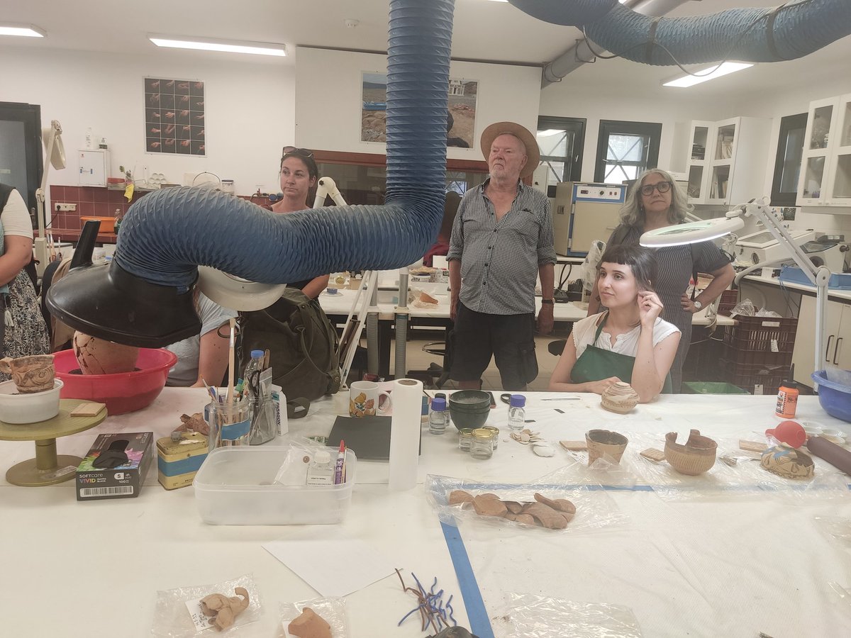 ArchaeoLeyre's tweet photo. #SecondDay π¬π·π§΅ Yesterday was about rigid heddles, creating our own bands, a visit to the INSAP and a lovely evening wandering around Kritsa! @EuroWeb4 #Malia #TextileTools #HandsOn https://t.co/hsRWCb5RH8