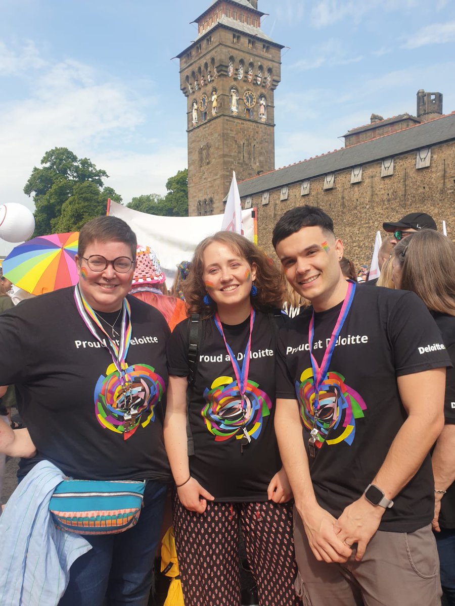 DeloitteProud's tweet photo. We are super excited ahead of #BristolPride this weekend 🙌😍🎉
Team #DeloitteSW will be out in force attending the parade, so look out for our amazing #ProudAtDeloitte team inc Mateusz, Aleks, Julian and Louise, plus our @DeloitteUK allies, family and friends 🏳️‍🌈🏳️‍⚧️
1/3 https://t.co/a3YLqNQwws