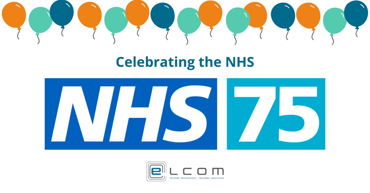 Elcom would like to congratulate the <a href="/NHS/">@NHS</a> on their 75th Anniversary 🎉. The NHS provide essential healthcare services everyday, and the unwavering commitment and efforts of all dedicated healthcare professionals and staff has been nothing short of extraordinary 🩺.

#NHS #NHS75