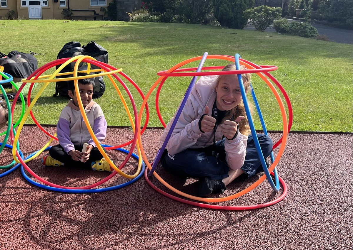 Another busy day on the courts at our Summer Camp! Sun is out, working hard, learning new skills, making friends…. loving netball in the holidays! ☀️🙌🏻🏐 <a href="/NetballScotland/">Netball Scotland</a> @stgels
