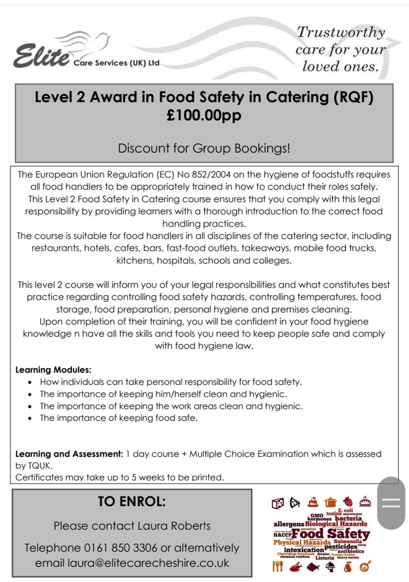Not only do we provide Care, but we also provide Education Services. We have a passion for delivering exceptional quality and value for money training. Our courses incorporate a range of delivery options, from on site in our specialist training facilities to within the work place