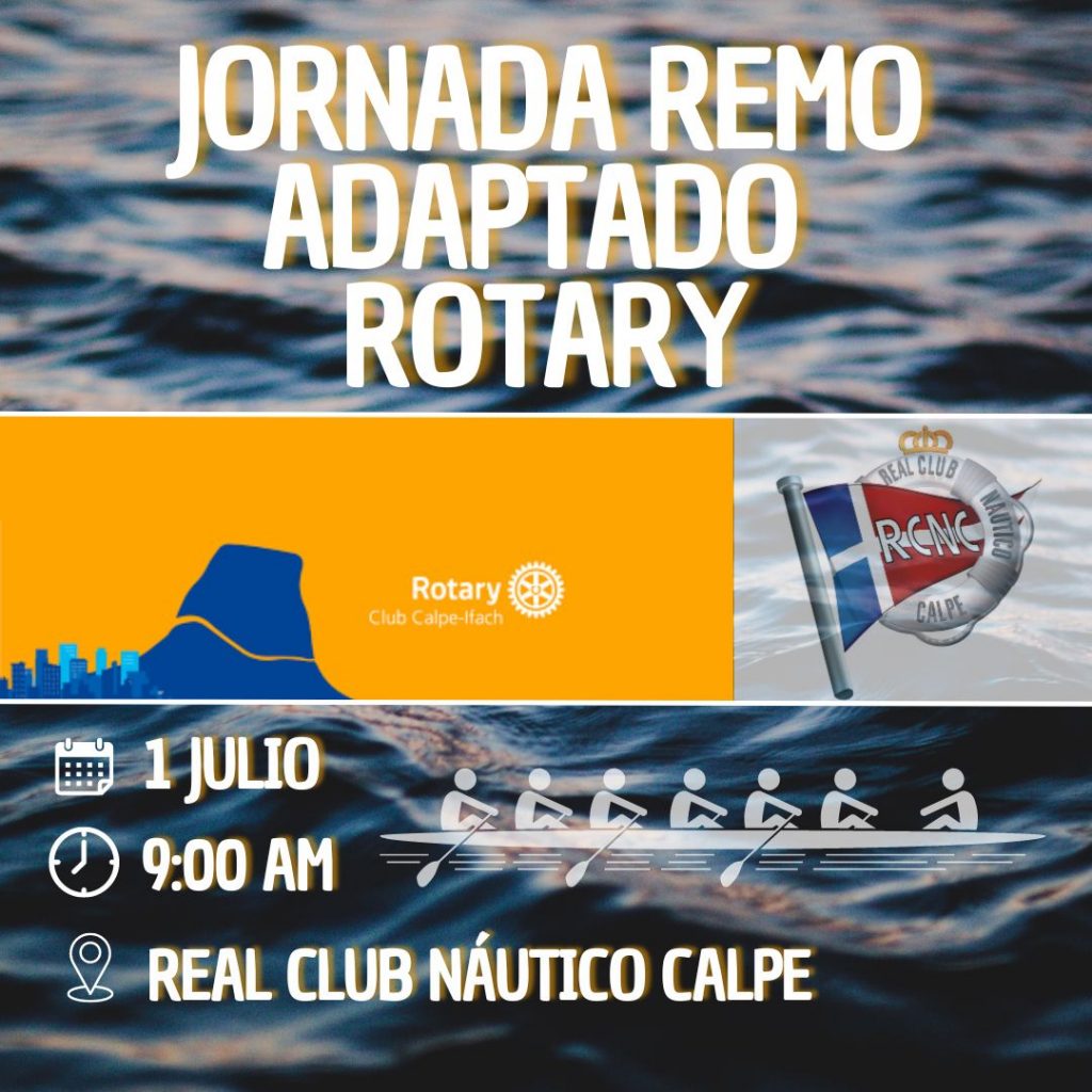 🔜 <a href="/RCNCalpe/">Real Club Náutico Calpe</a> organiza una Jornada de Remo Adaptado.

🛶 La entidad junto a la Asociación Rotary Calpe Ifach promueven la inclusión en el deporte con este evento nautico y deportivo.

➕ℹ️  bitly.ws/Kw3W