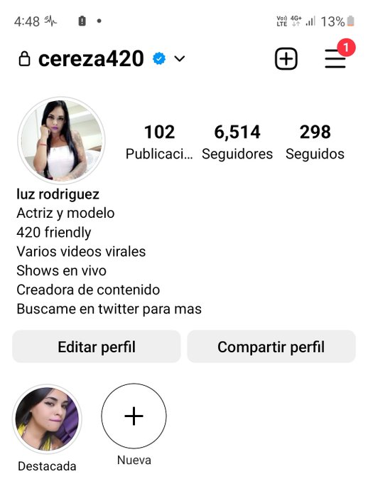 Sigue mi instagram cereza420  😘 https://t.co/PkZlmbUFkj