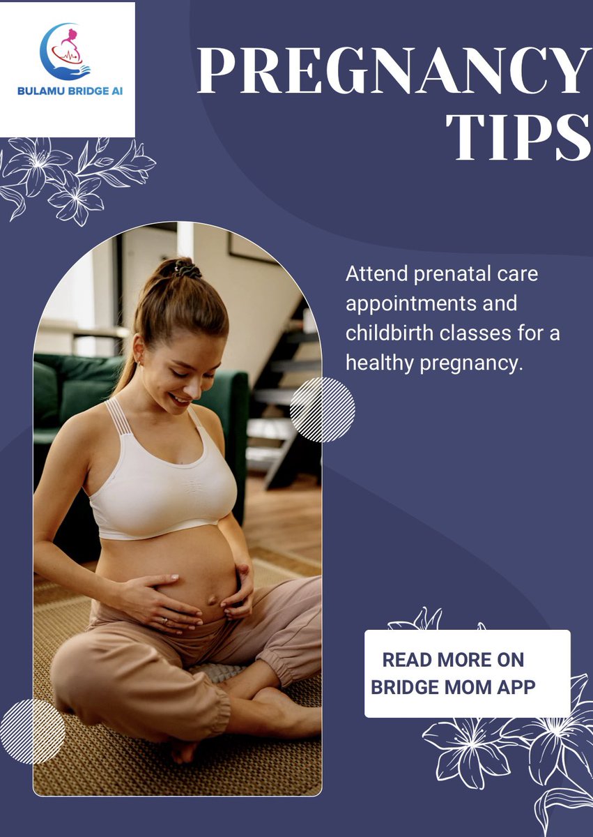 bbridgeai's tweet photo. Your pregnancy is important to us as it is to you! Call in for expert guidance and care to any of our specialists doctors and nurses via our app today. 
#BridgeMom
#Healthcare 
#Antenatal https://t.co/3GmXKfFNDC