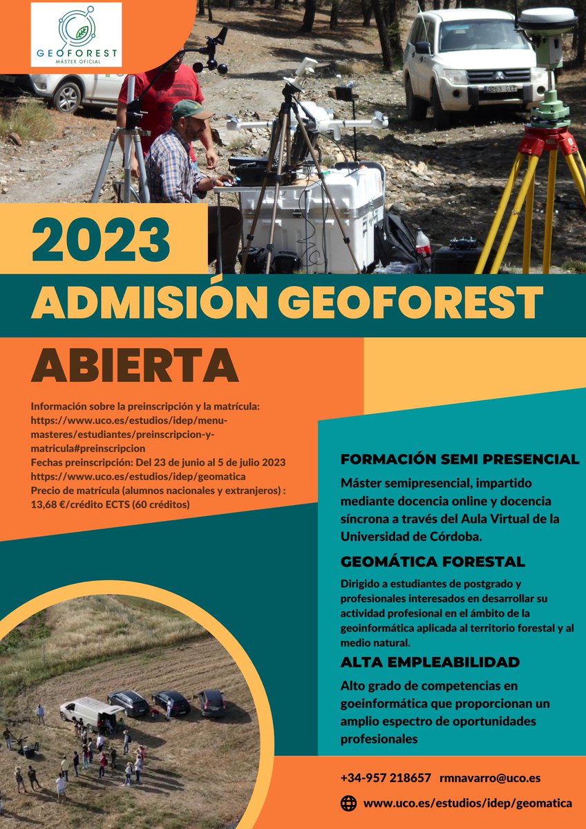 Máster GEOFOREST tweet media