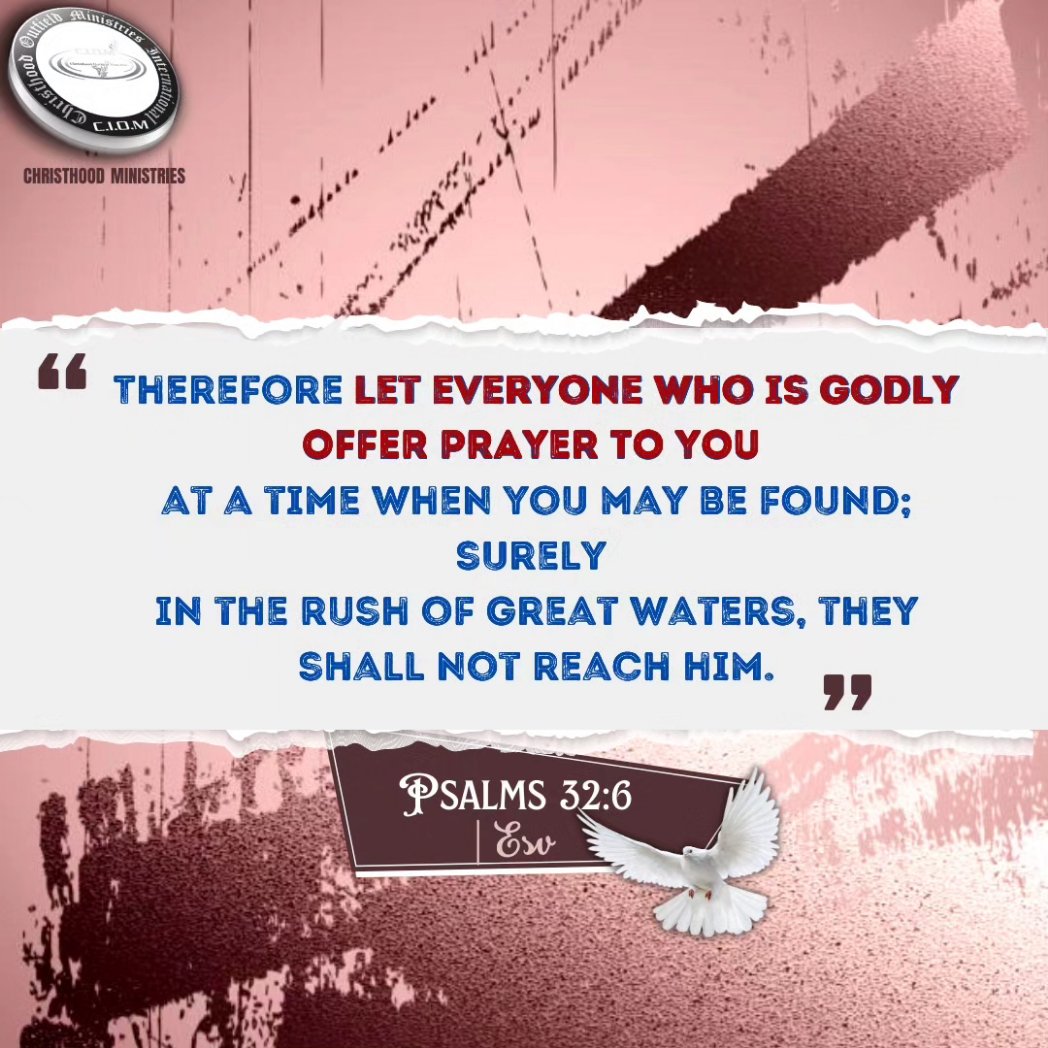 ⫷ 𝐌𝐎𝐑𝐄 𝐓𝐇𝐀𝐍 𝐀𝐍 𝐄𝐌𝐄𝐑𝐆𝐄𝐍𝐂𝐘 𝐄𝐒𝐂𝐀𝐏𝐄 ⫸

Check the thread for refreshing shareable #WisdomPearls deduced as insights from Psalms 32:6

#𝐒𝐞𝐥𝐚𝐡_𝐓𝐨𝐰𝐞𝐫𝐬_𝐃𝐞𝐯𝐨𝐭𝐢𝐨𝐧𝐚𝐥𝐬
#𝐀𝐬𝐜𝐞𝐧𝐝𝐢𝐧𝐠_𝐓𝐨_𝐑𝐞𝐟𝐥𝐞𝐜𝐭
#𝐖𝐞𝐞𝐤𝐥𝐲_𝐃𝐞𝐯𝐨𝐭𝐢𝐨𝐧𝐚𝐥