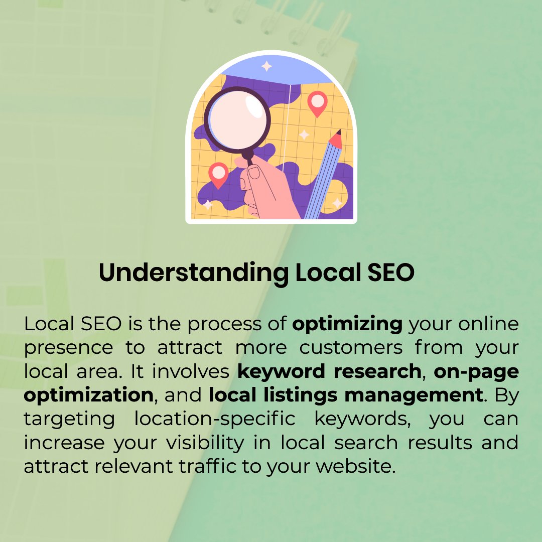 digitalmediaz's tweet photo. Importance of #LocalSEO:

Targeted Reach
Increased Visibility
Competitive Advantage
Trust &amp; Credibility
Improved User Experience #coimbatore #LocalBusiness #ShopLocal #LocalMarketing https://t.co/J15OJYYHMm