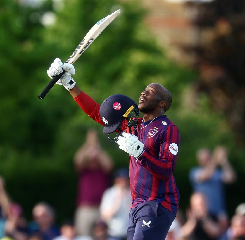 🏏😱Huge congratulations to OM Daniel Bell-Drummond on his recent achievements for Kent Cricket Club, including scoring his first T20 century of the season and the second of his career!