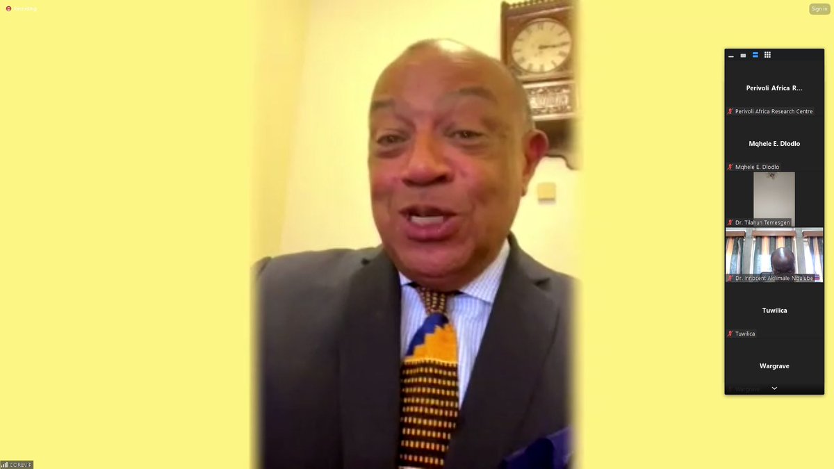 Lord Paul Boateng here giving an endorsement of #AfricaCharter "Vukuzenzele" or, onwards and upwards!