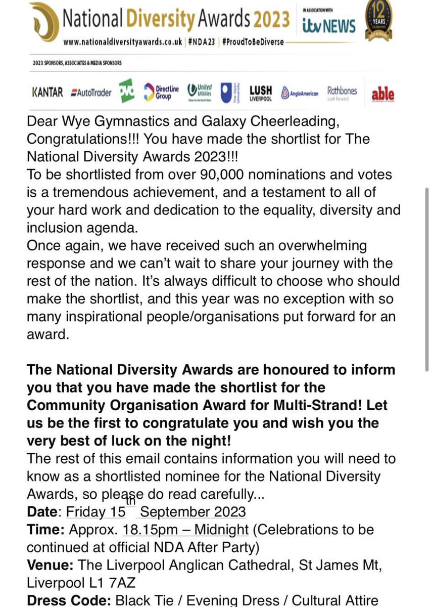 Extremely proud of the team at @WyeAndGalaxy, an organisation that is true to their mission and values.
Sport is for EVERYONE. The TEAM make what others may think is impossible POSSIBLE! #NDA