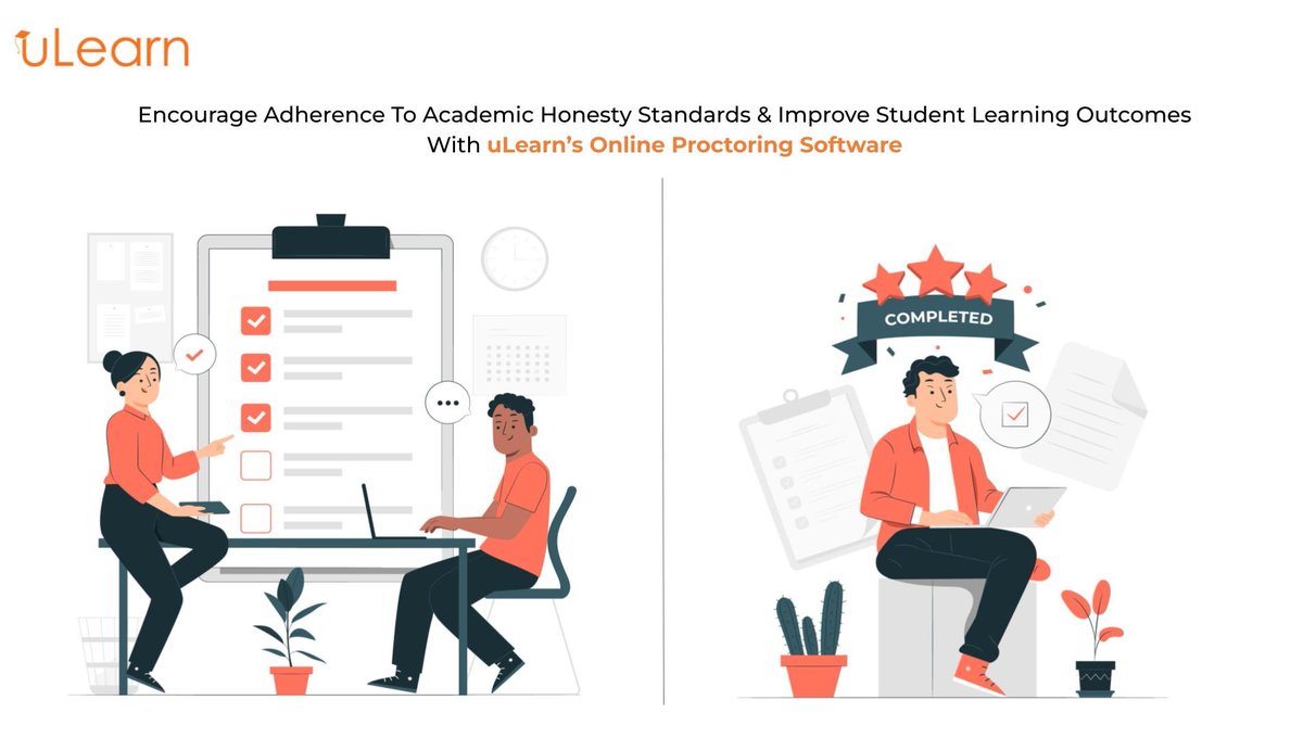 Foster an environment of integrity, enabling students to recognize the significance of upholding ethical standards and enhancing student success with uLearn's proctoring solution!

#onlineproctoring #onlineexams #uLearn #datasecurity #onlinelearning
#wednesday