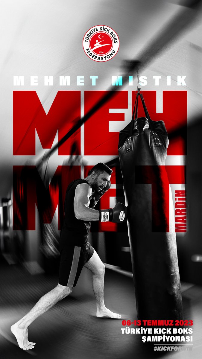 talent360pro's tweet photo. 💫@mehmetmistikk
➡️Türkiye Kick Boks Şampiyonası
🗓️06-13 Temmuz 2023
🏟️Mardin
#KickForWin https://t.co/G9cdd94pp0