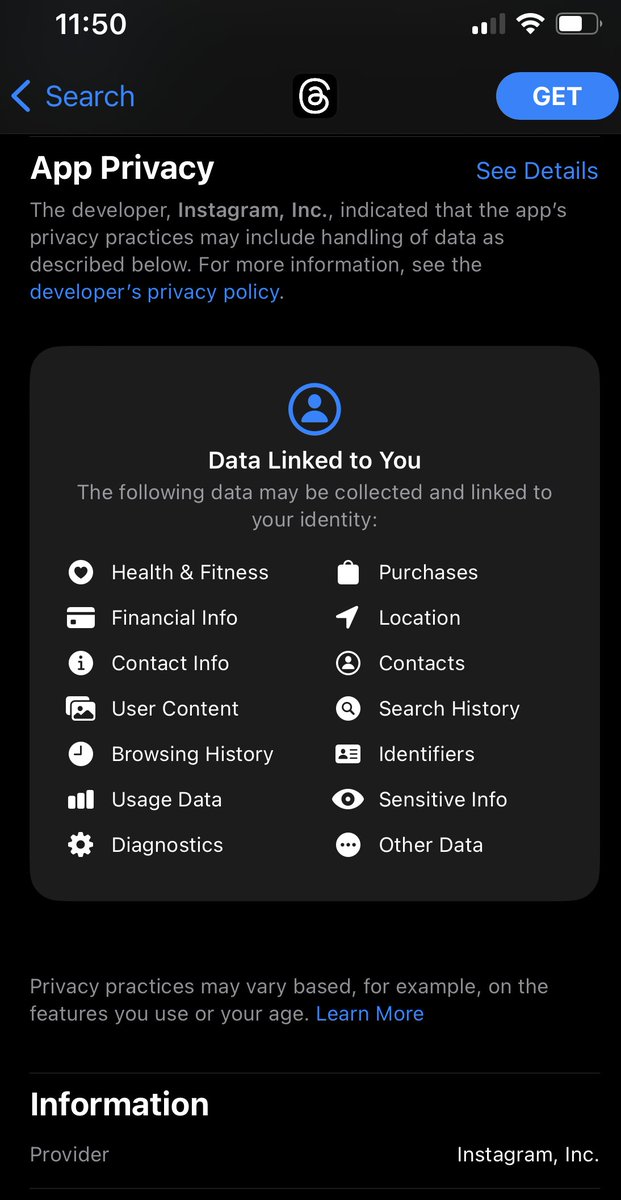 Privacy International tweet media