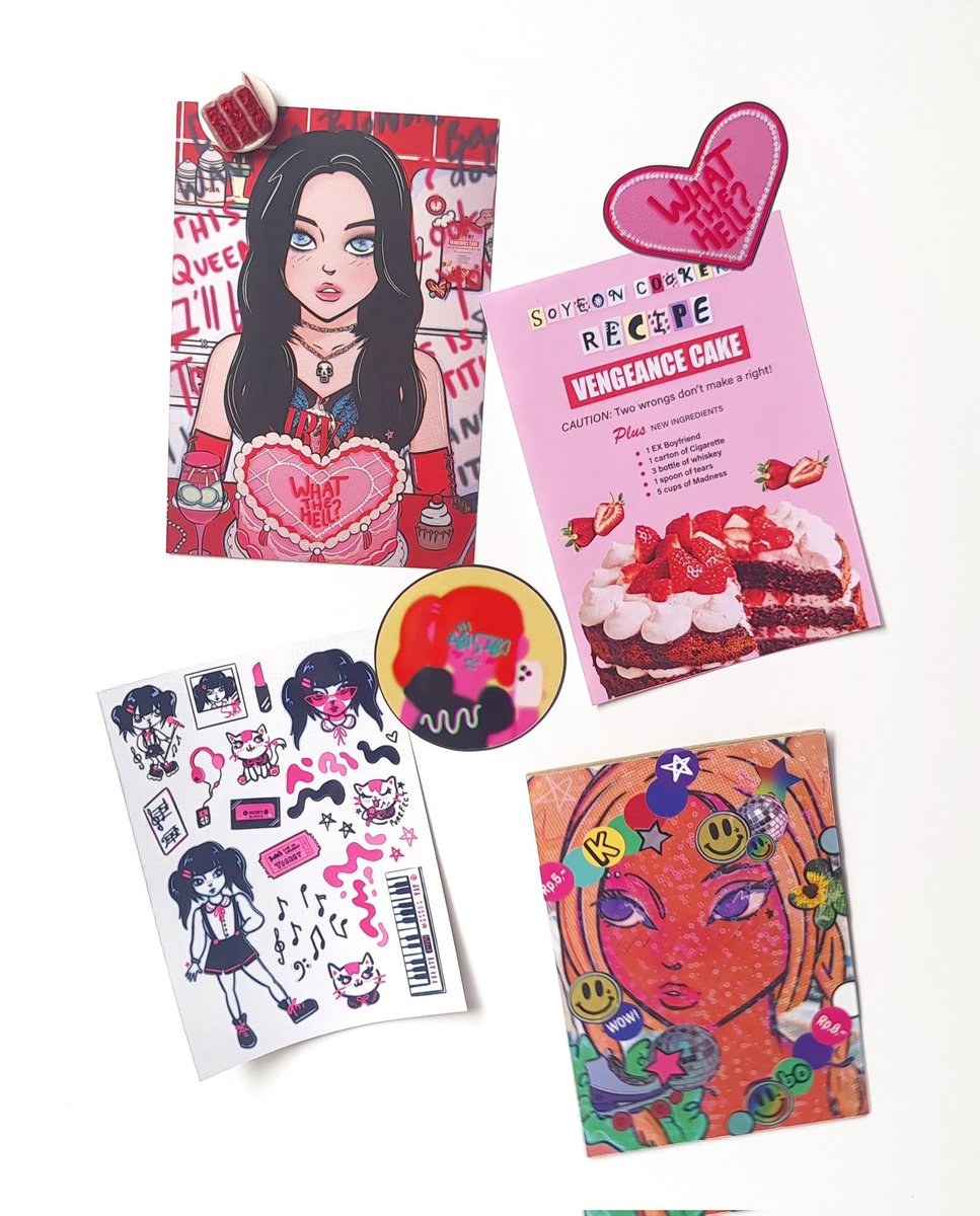 inginkubo's tweet photo. [RTs or 💟 would means a lot ty! 💙🌷]

Feeling cute might delete later hehe
Going to bring my catalogue with me to @plandartmarket 💗 hope you'll like it ☆

I'll be tabling with my friends over at Warung Toji 🐣 C19-20 , come-come!  #PLANDVol2 #plandartmarket https://t.co/Hf6iWgbugo