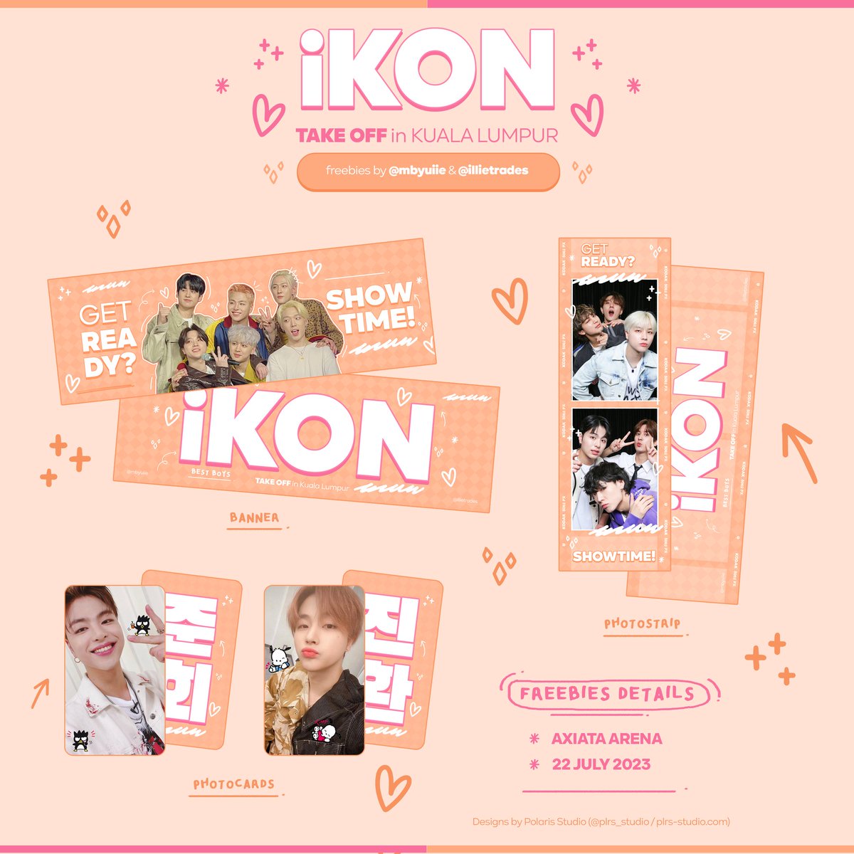 mbyuIie's tweet photo. 🤸🏻‍♀️ iKON Take Off in Kuala Lumpur freebies 🤸🏻‍♀️
by @mbyuiie &amp; @illietrades 

rules:
↬ retweet &amp; like this tweet 
↬ say hi to us! :} 
↬ limited to 200 sets only
↬ exact location &amp; time will be announced on d-day

see y'all there! ✈️

#iKONinKL #iKONinMY #TakeOffinKL #TakeOffinMY https://t.co/MX9IyP3m0x