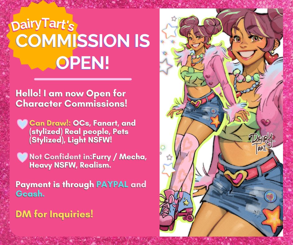 🩷This Barbie is Open for Art C0mmissi0n!🩷
Likes and retweets are SUPER APPRECIATED!✨

DM for inquiries! 
(1/3)🧵