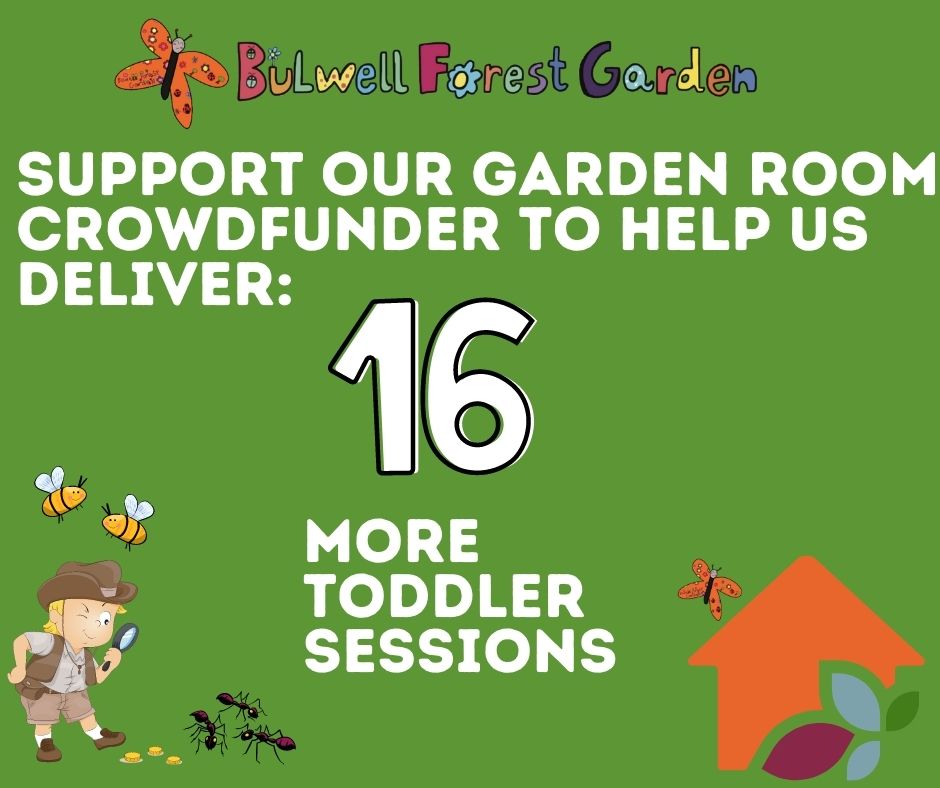 Our Garden Room fundraising campaign is now live! Help us deliver 16 more toddler sessions over Winter with a warm, comfortable sustainable building: ow.ly/bIz450ORTmw