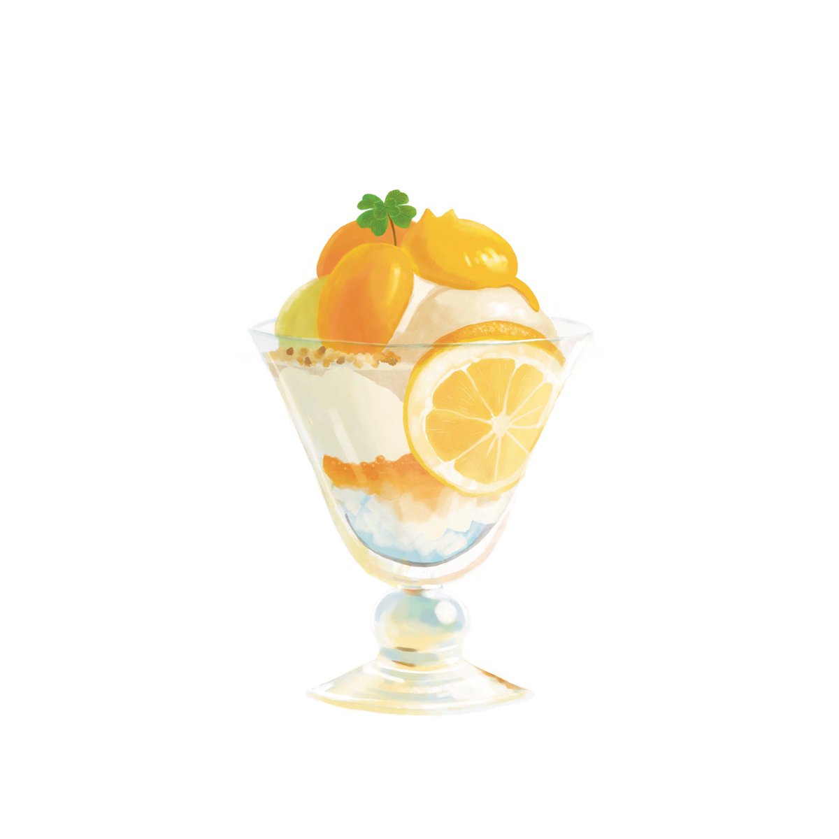 AnimalsThree's tweet photo. Orange Parfait 

#parfait #パフェ #illustration #foodillustration #foodieart #dessert #catillustration #cat #絵 #クリームソーダ #食物插畫 #sweets #插畫 #dessertlover #fooddrawing #食べ物イラスト #dailydessert  #ねこ #猫部 #fruitparfait #foodieart #clover #orange   #orangecat https://t.co/4wgKw9ua9T