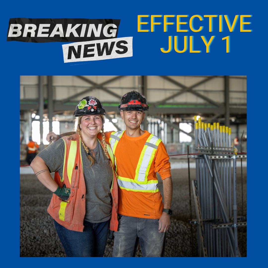 A set of labour changes in a law from Minister Monte McNaughton now requires a separate washroom for women on larger construction sites and strengthening of hygiene requirements on job sites. #progress #womeintrades