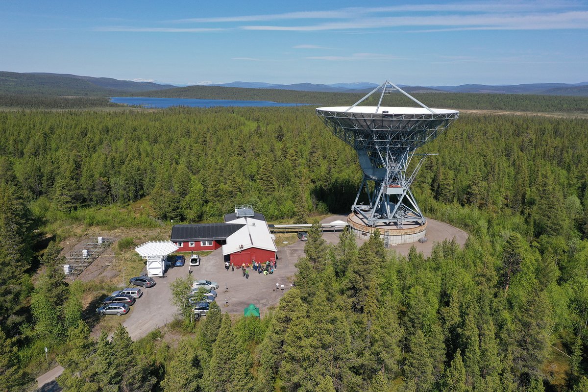 EISCATofficial's tweet image. Summer greetings from #EISCAT #Kiruna. 
📸 Johans Svensson