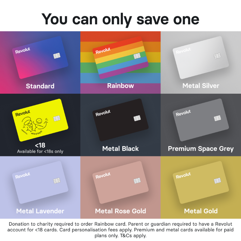 Revolut's tweet photo. Download Revolut and start getting more from your money every day!