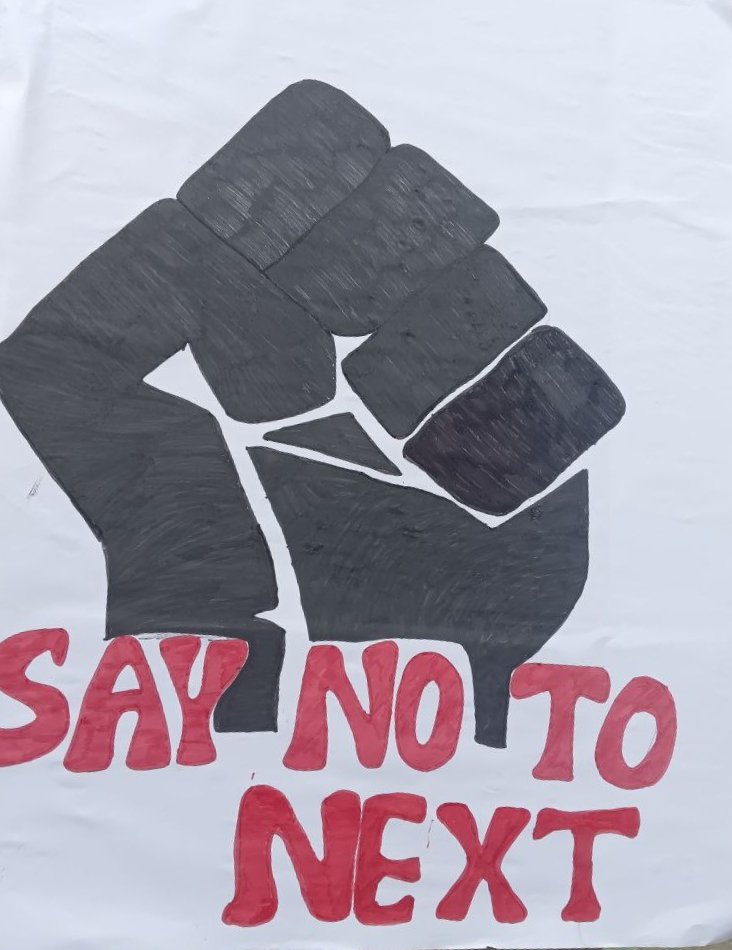 trineshmondal's tweet photo. Say no to #NEXT

Resist NExT - save medical education

#nonextfor2019batch
#cancelnext
#savemedicaleducation
#AIDSO

@AIDSO_AIC @NMC_IND
@DrMridulSarkar @medicaldialogs @MoHFW_INDIA @PMOIndia https://t.co/PSNHNaAqZy