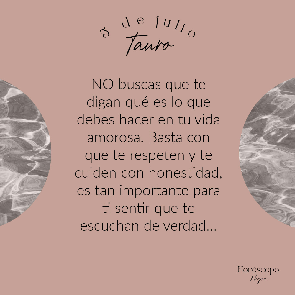 ✨♉✨ #tauro #horoscoponegro
