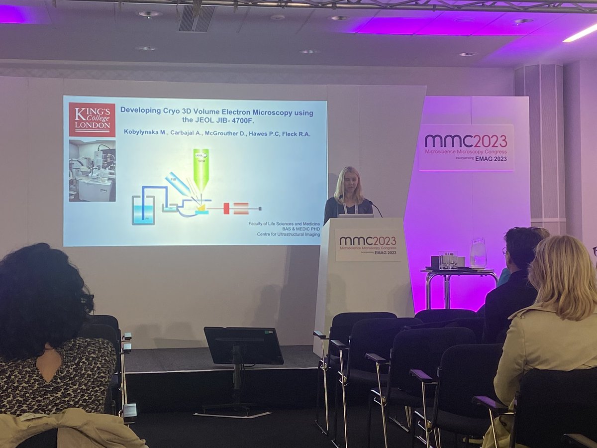 Centre for Ultrastructural Imaging (CUI) (@cuikcl1) on Twitter photo Maryna representing <a href="/CUIKCL1/">Centre for Ultrastructural Imaging (CUI)</a> describing her #cryoFIBSEM #volumeem imaging development with <a href="/JEOLEUROPE/">JEOL EUROPE</a> and <a href="/LeicaMicro/">Leica Microsystems</a> at <a href="/royalmicrosoc/">RMS</a> <a href="/mmc_series/">MMC</a> #mmc2023uk #mmc2023uk Maryna representing <a href="/CUIKCL1/">Centre for Ultrastructural Imaging (CUI)</a> describing her #cryoFIBSEM #volumeem imaging development with <a href="/JEOLEUROPE/">JEOL EUROPE</a> and <a href="/LeicaMicro/">Leica Microsystems</a> at <a href="/royalmicrosoc/">RMS</a> <a href="/mmc_series/">MMC</a> #mmc2023uk #mmc2023uk