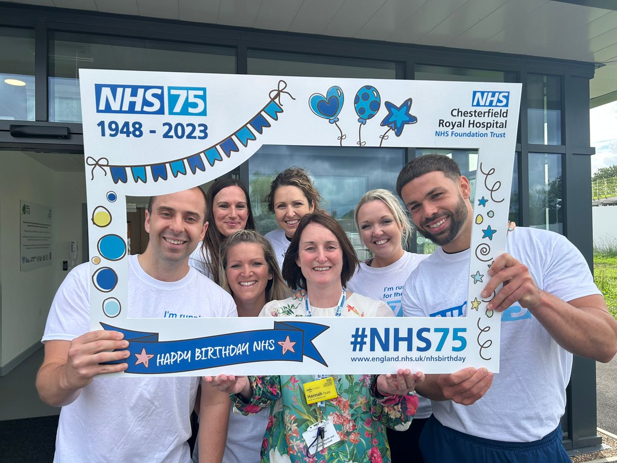 The NHS Turns 75 today! 🍰 #HappyBirthdayNHS 

As part of the celebrations, we opened our Health and Wellbeing Hub where #TeamCRH colleagues will be able to utilise a fully equipped gym, exercise classroom and wellbeing rooms for colleagues to decompress.