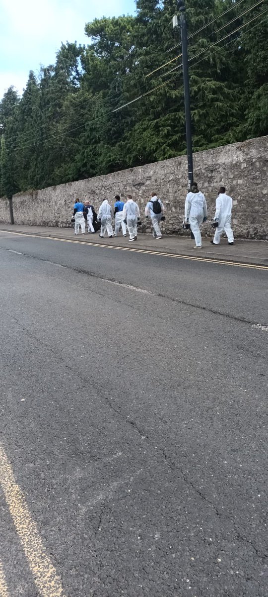 TallaghtComCo's tweet image. Welcome back to #AWSinCommunities - out in force again today volunteering to help #TallaghtTidyTowns 🫶🏻