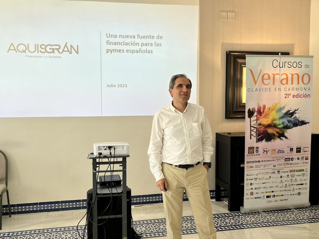 Otros sistemas de financiación. “Aquisgrán: una nueva fuente de financiación al servicio de pymes y autónomos” con Eusebio Martín director general de Aquisgrán.