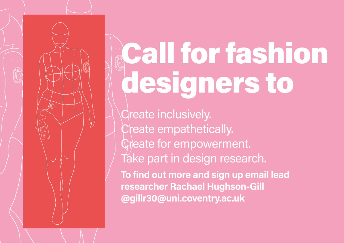 hughson_g's tweet image. We want fashion design to be ☀️inclusive and empowering☀️ for young women with chronic illness.

If you are a fashion designer, we want you to join a (1.5 hours max) online workshop to help us create an inclusive design toolkit through sharing your opinions and experiences.