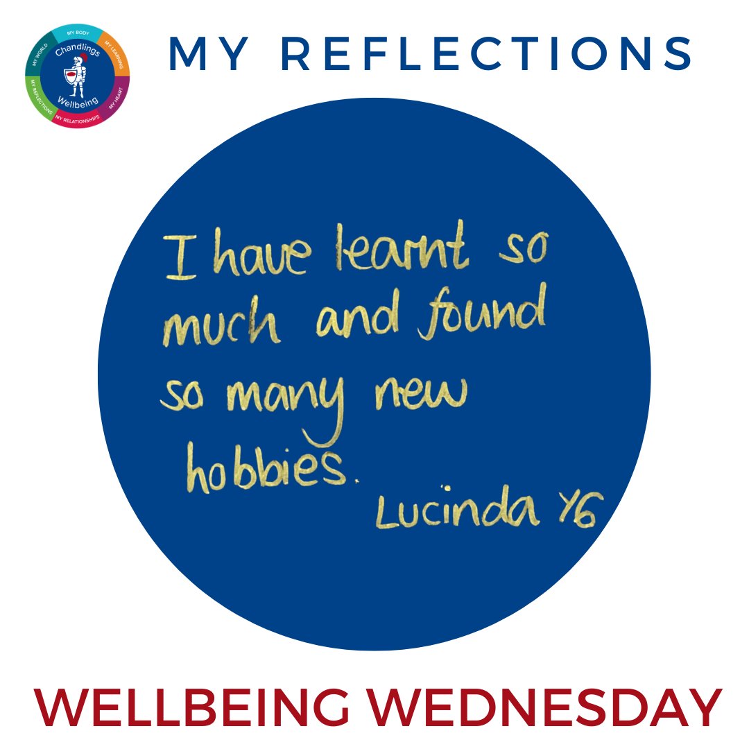 chandlings_sch's tweet photo. Our Wellbeing Blackboard illustrates how our children have been reflecting on their time at Chandlings. #wellbeingwednesday #myreflections #chandlings #prepschools https://t.co/JqMf9UH5Fv