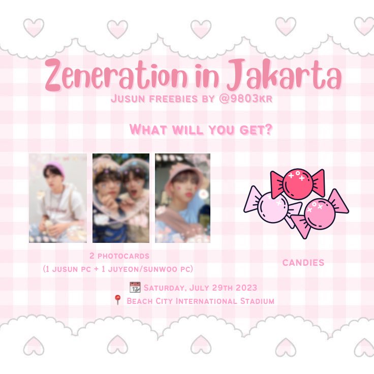 9803kr's tweet photo. ‧₊˚✧ 𝙁𝙧𝙚𝙚𝙗𝙞𝙚𝙨 𝙎𝙪𝙥𝙥𝙤𝙧𝙩 𝙛𝙤𝙧 𝙕𝙚𝙣𝙚𝙧𝙖𝙩𝙞𝙤𝙣 𝙞𝙣 𝙅𝙖𝙠𝙖𝙧𝙩𝙖 ✧˚₊‧

by @9803kr ◡̈

RT and Likes are appreciated 💗

📍Beach City International Stadium
📆 Saturday, July 29th 2023
⏰ TBA

See you deobis !!  ⸜(｡˃ ᵕ ˂ )⸝♡ 

< #zenerationinjkt > https://t.co/tvEKdlAYLz