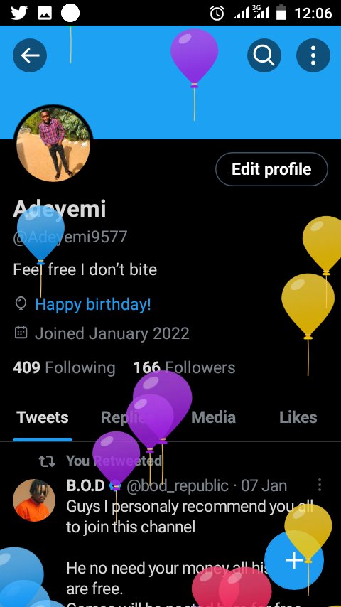 Adeyemi9577's tweet photo. Hbd to me https://t.co/ajxzAmjqGx