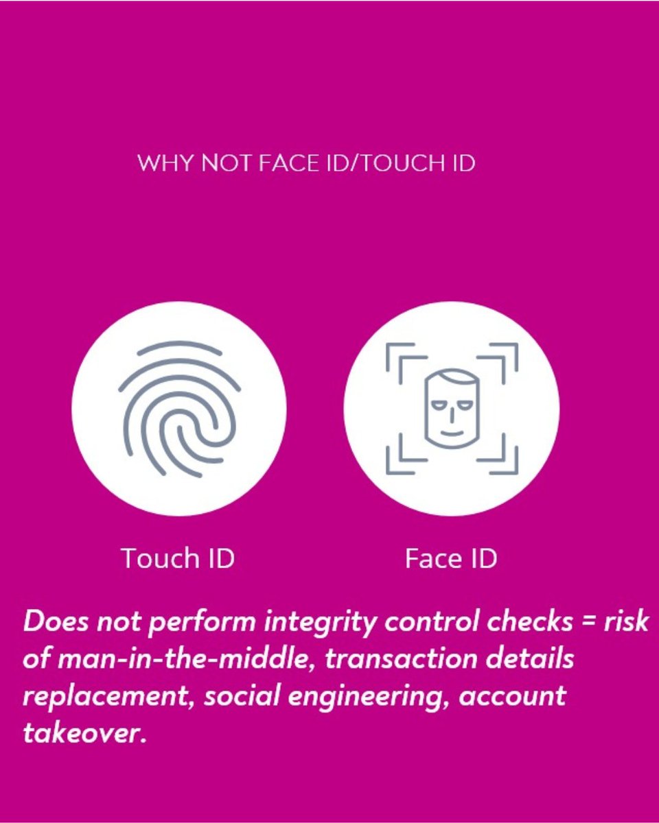 airometech's tweet photo. There are so many #authentication methods for your banking app.

⛔ But why NOT…….

#cybersecurity #payconfirm #bankingfraud https://t.co/WW69sjP5Go