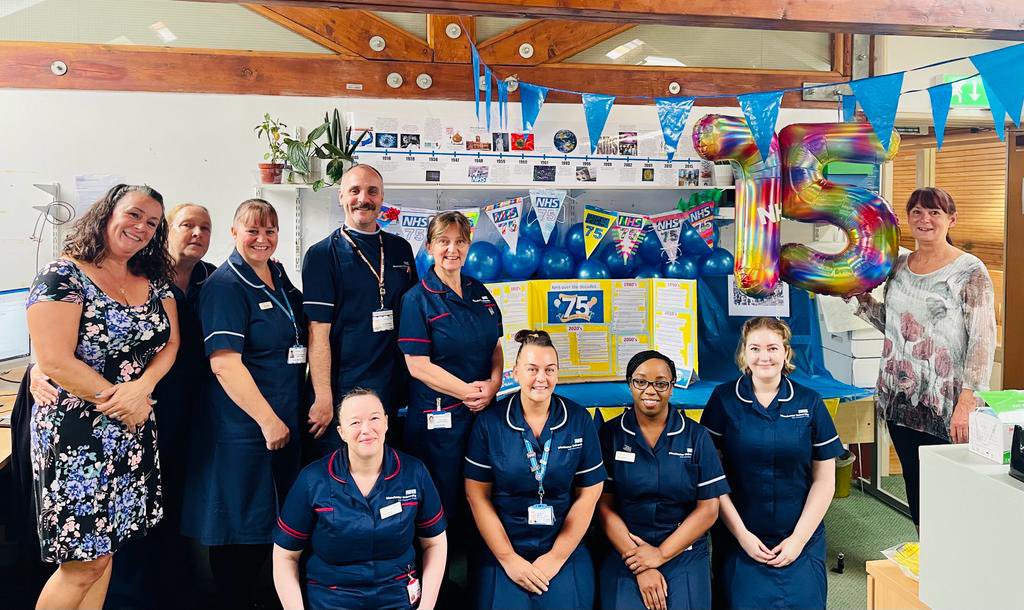 Happy 75th Birthday to the NHS! The IPC/TV team at WTWA will be celebrating with an afternoon tea 🫖 🎂🧁 <a href="/MFT_CSS/">MFT_CSS</a>