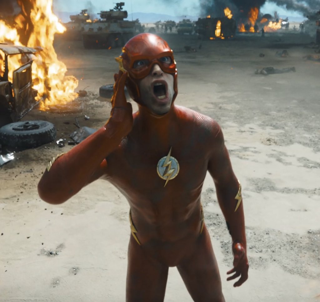 OneTakeNews's tweet photo. #TheFlashMovie is projected to become one of the biggest box office bombs of all time, with Warner Bros. losing over $200M.

Read our review: https://t.co/tFD0guQQJY https://t.co/gtfm4Wan7P