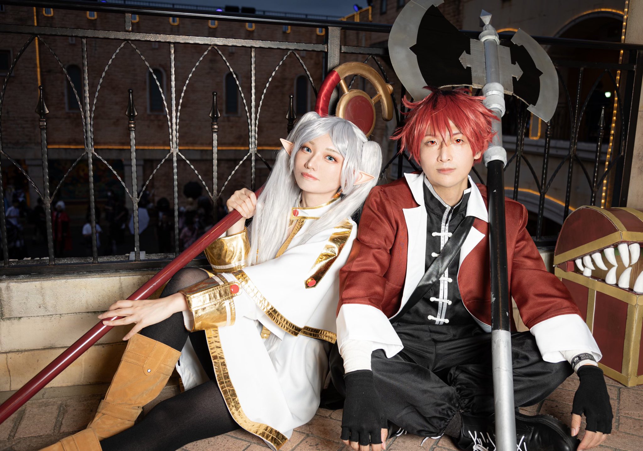 葬送のフリーレン シュタルク コスプレ衣装 ウィッグ付き フルセット